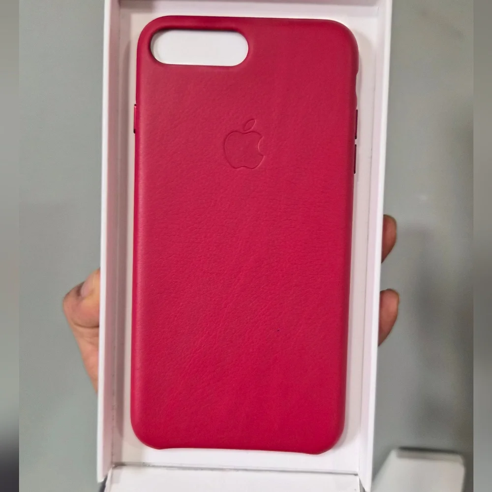 iPhone 8 plus leather case